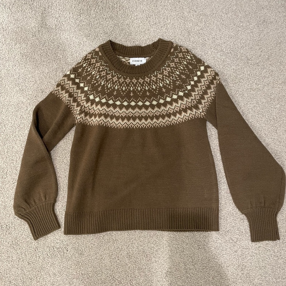 Evereve Fair Isle Sweater